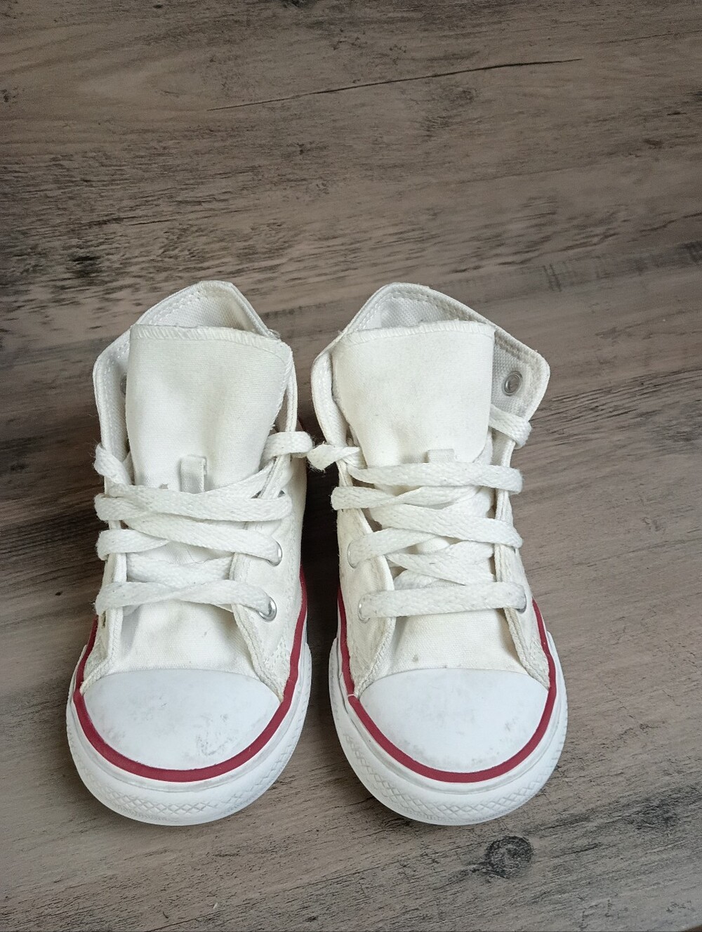 Converse Classic White High-Top Kids Sneakers